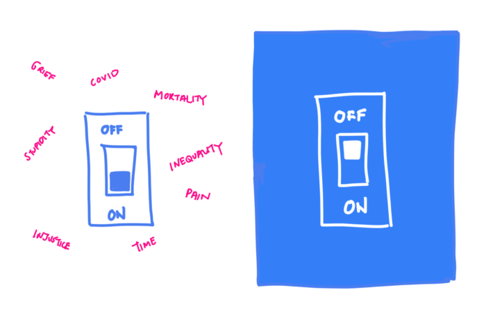 illustration of an off switch