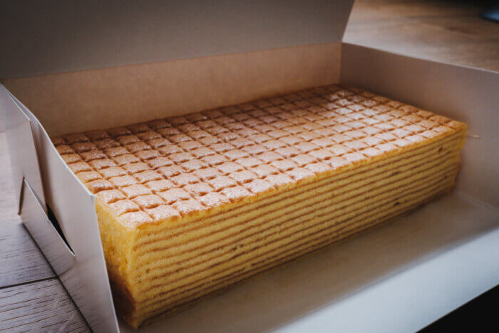 photo of kueh lapis baked by my mom