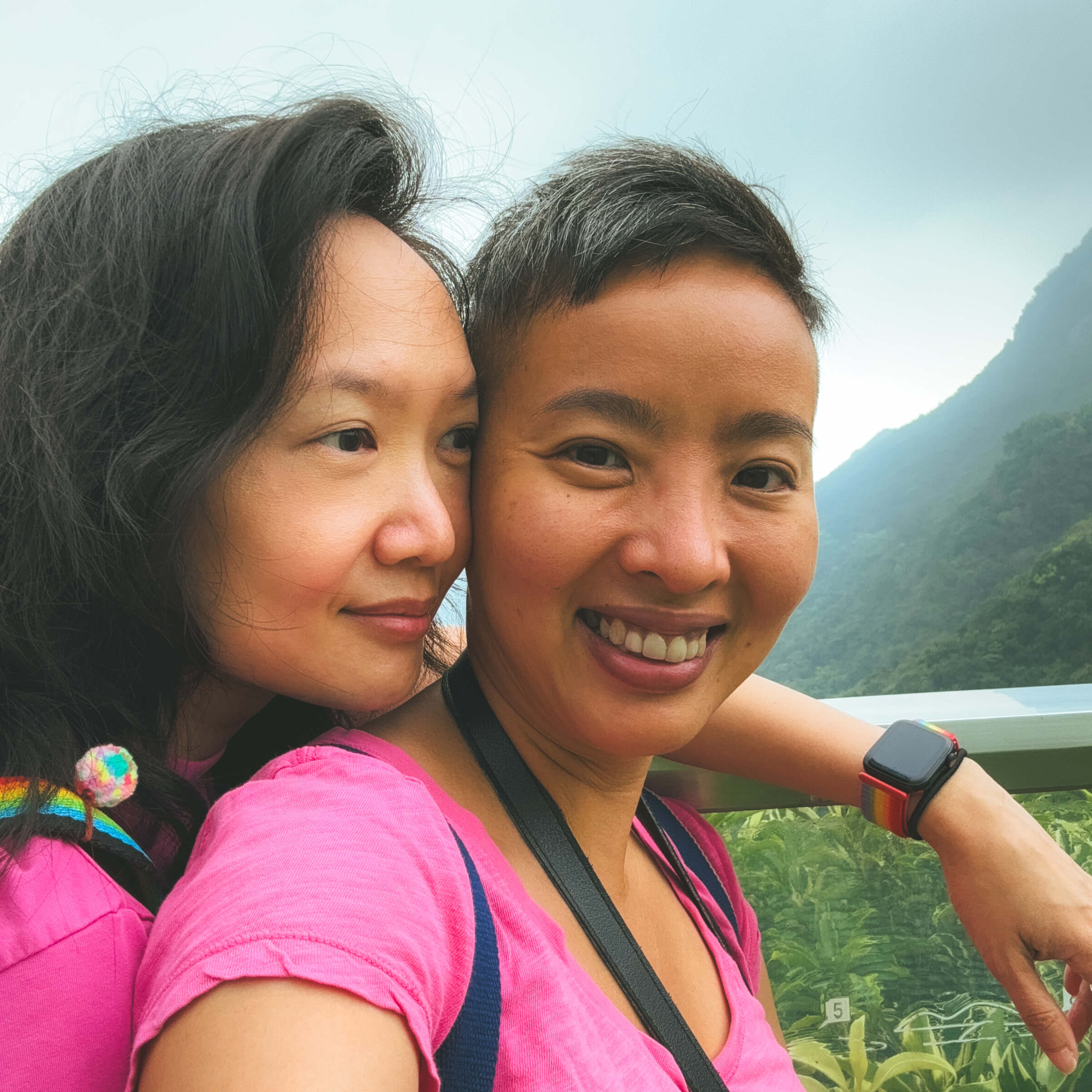 photo of my partner and I on our 95th month together