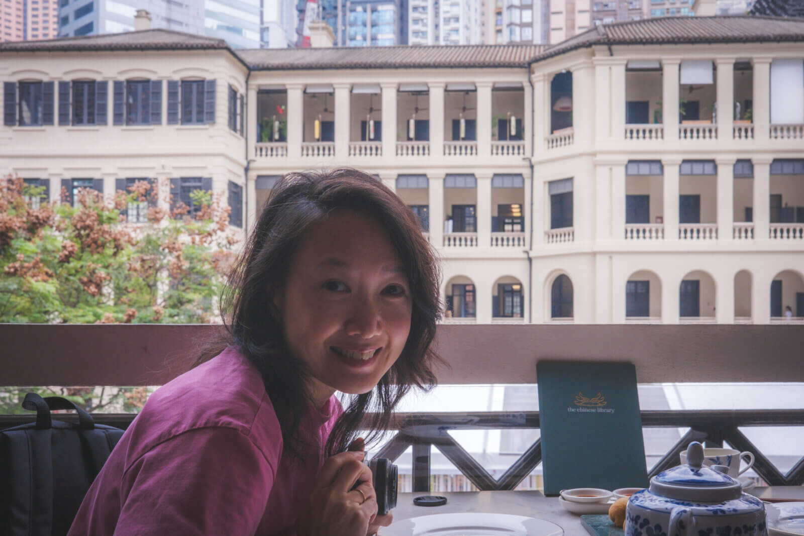 photo of the chinese library