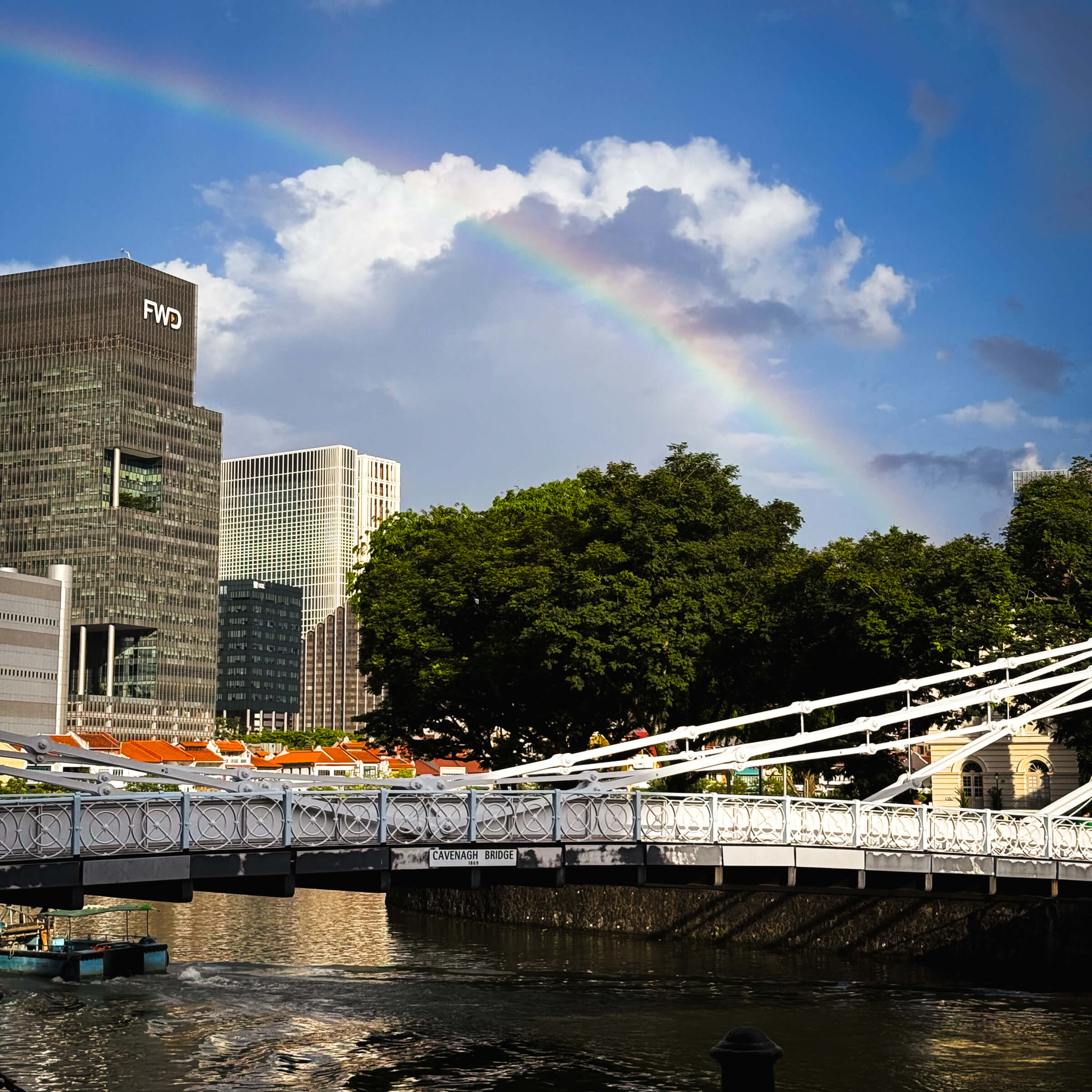 photo of a rainbow