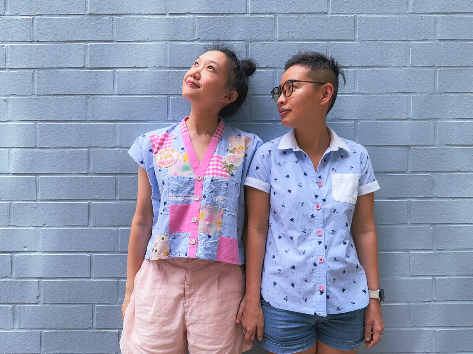 photo of us on our 97th month anniversary – clothes sewn by @launshae