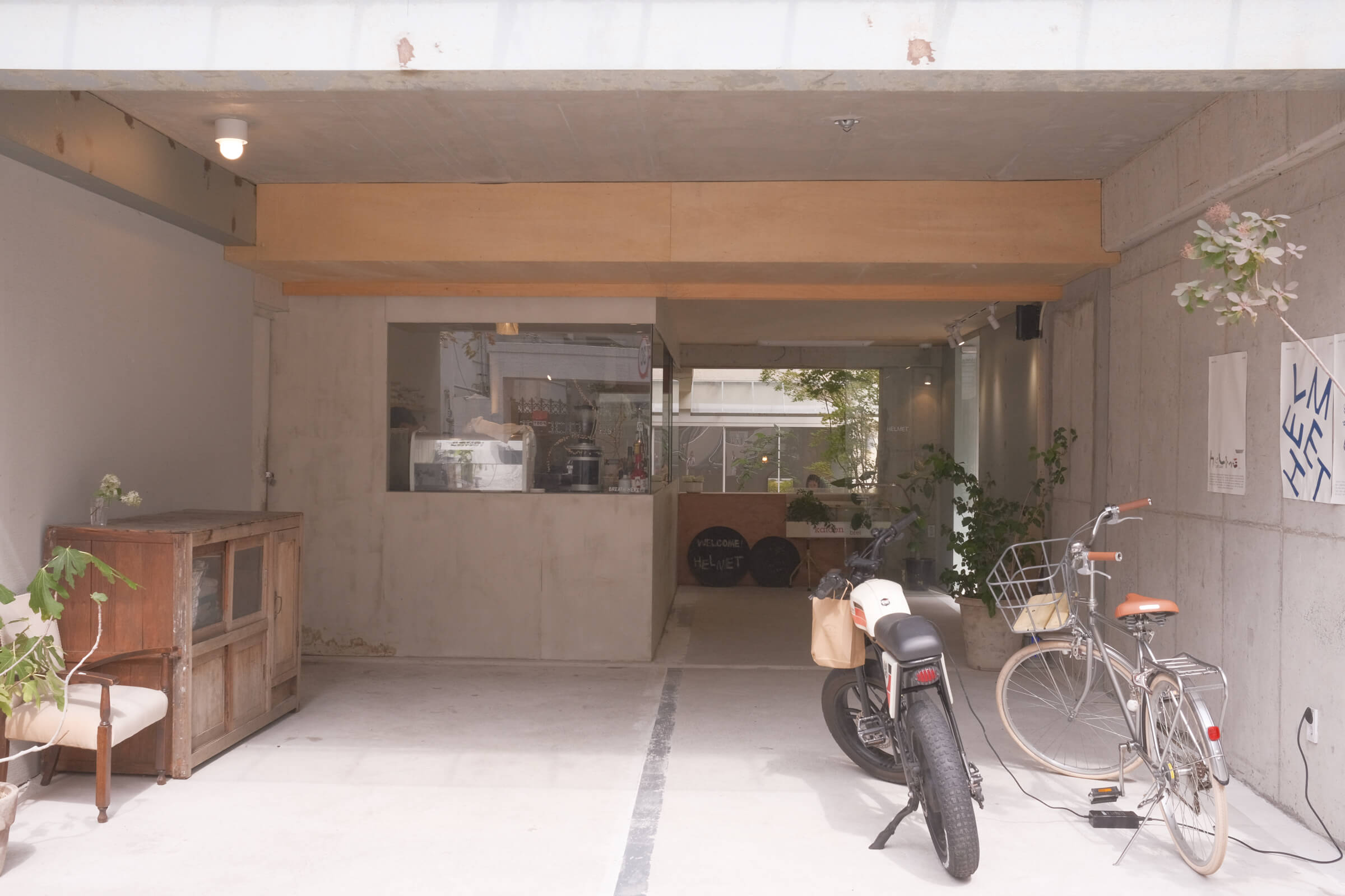 photo of helmet cafe, busan