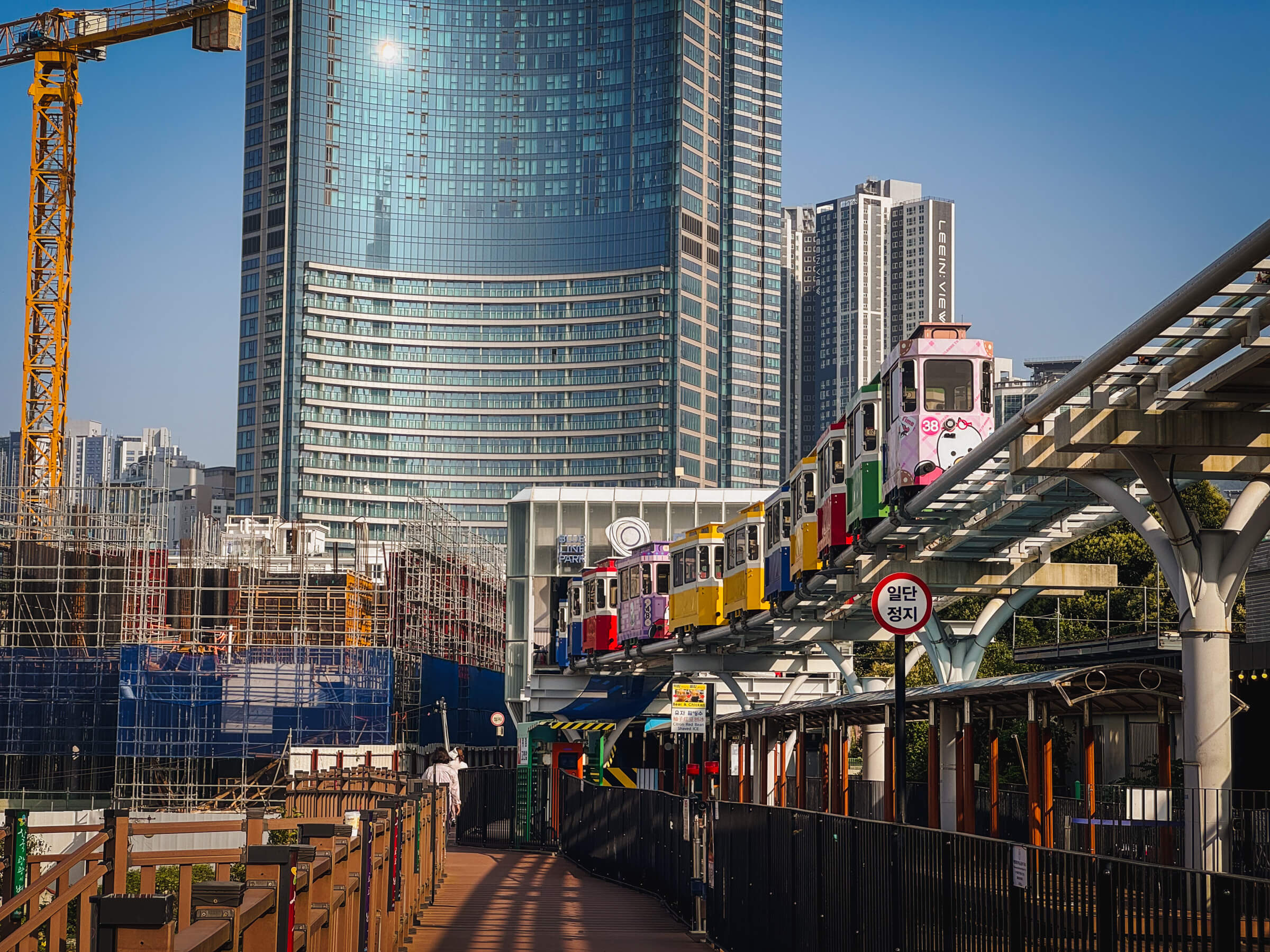 photo of the sky capsules before they are operational
