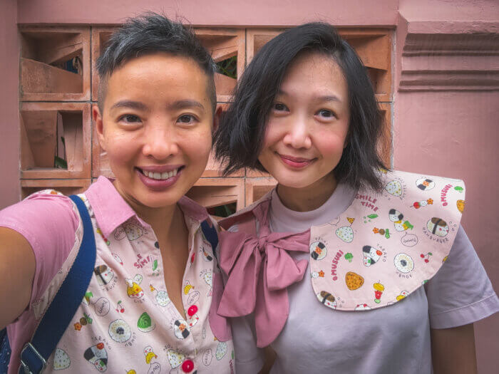 photo of my partner & I on our 98th month together
