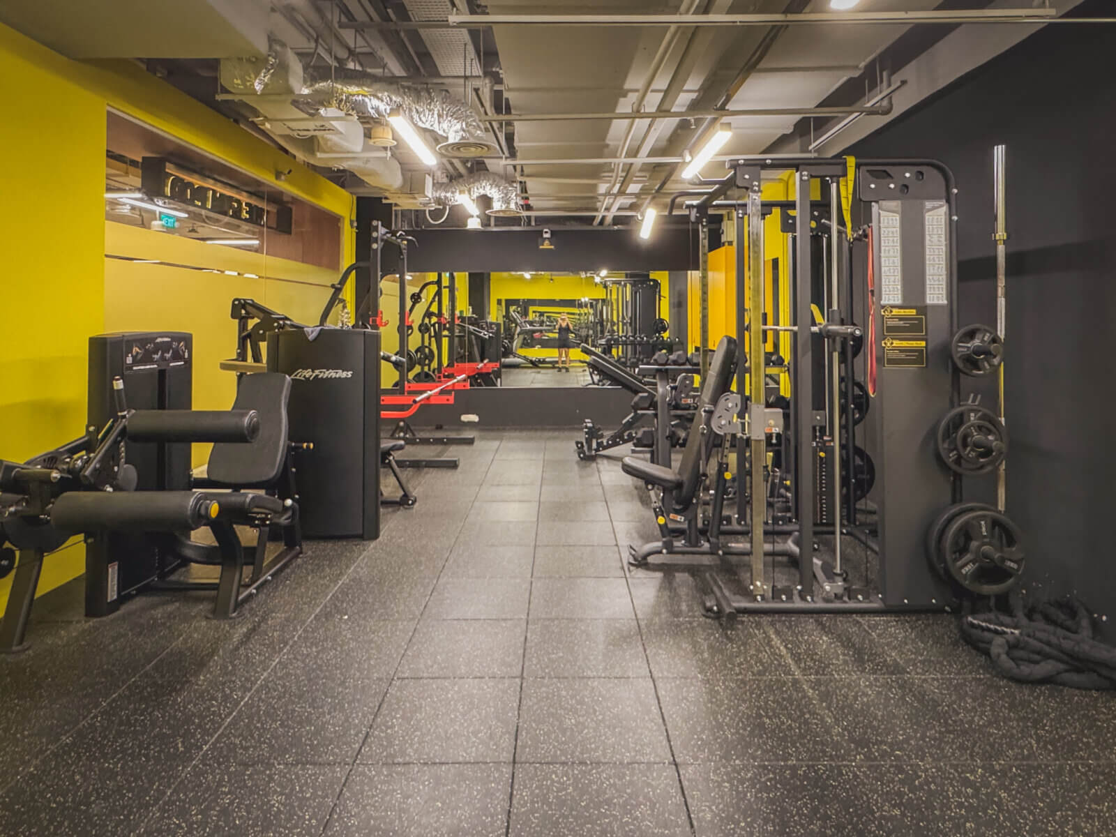 photo of the gym pod at dhoby gaut