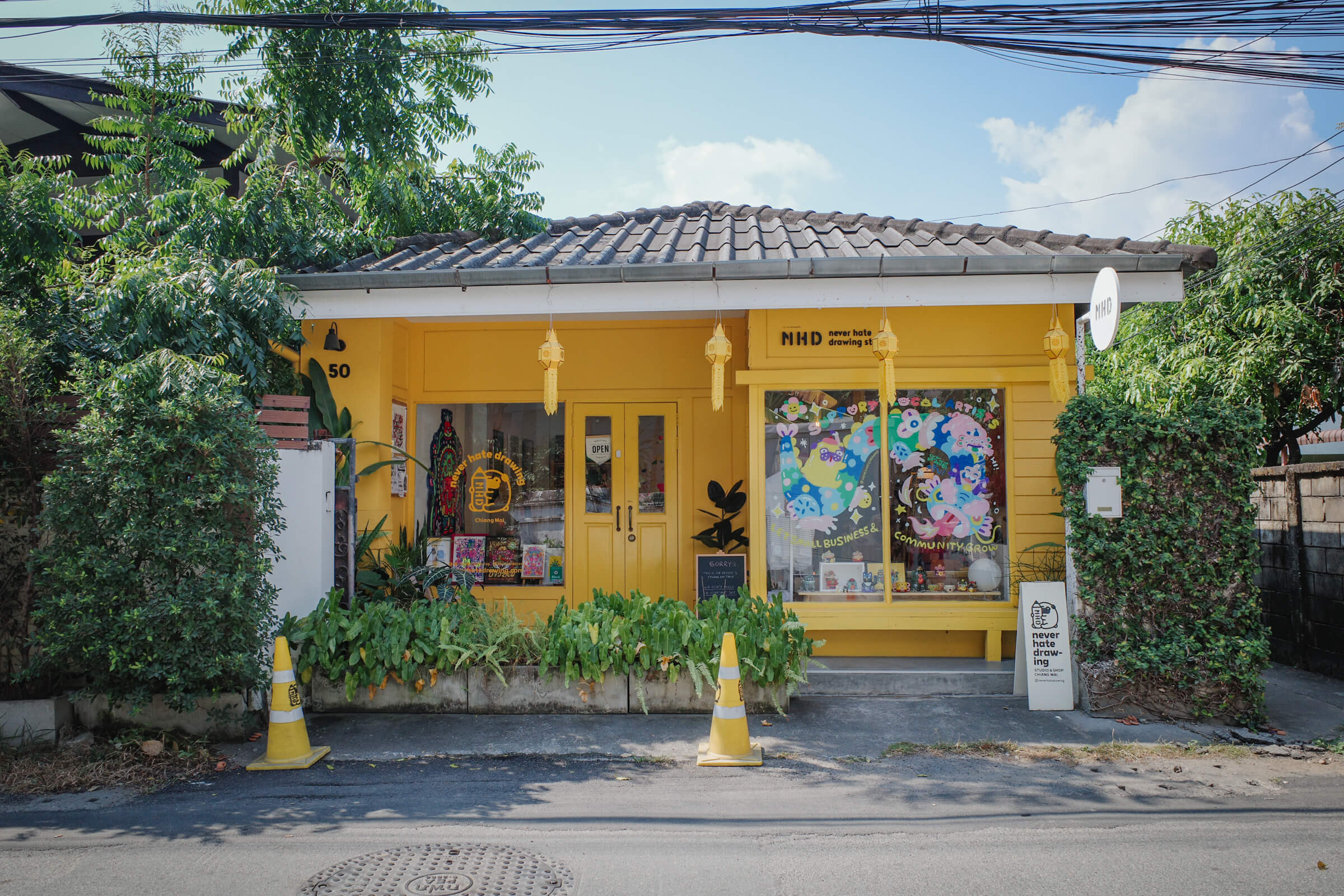 photo of a creative studio in chiang mai