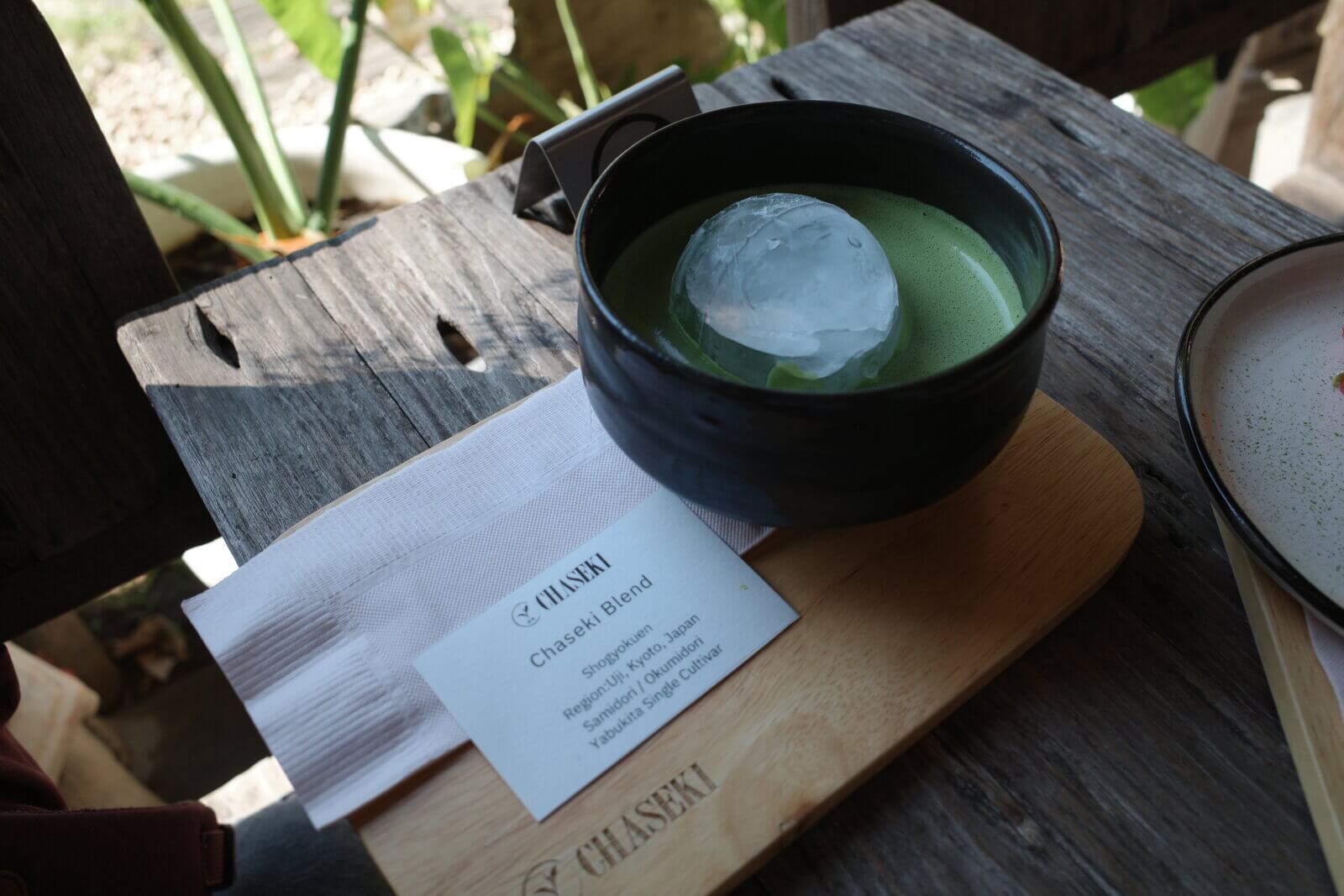 photo of matcha latte in chiang mai