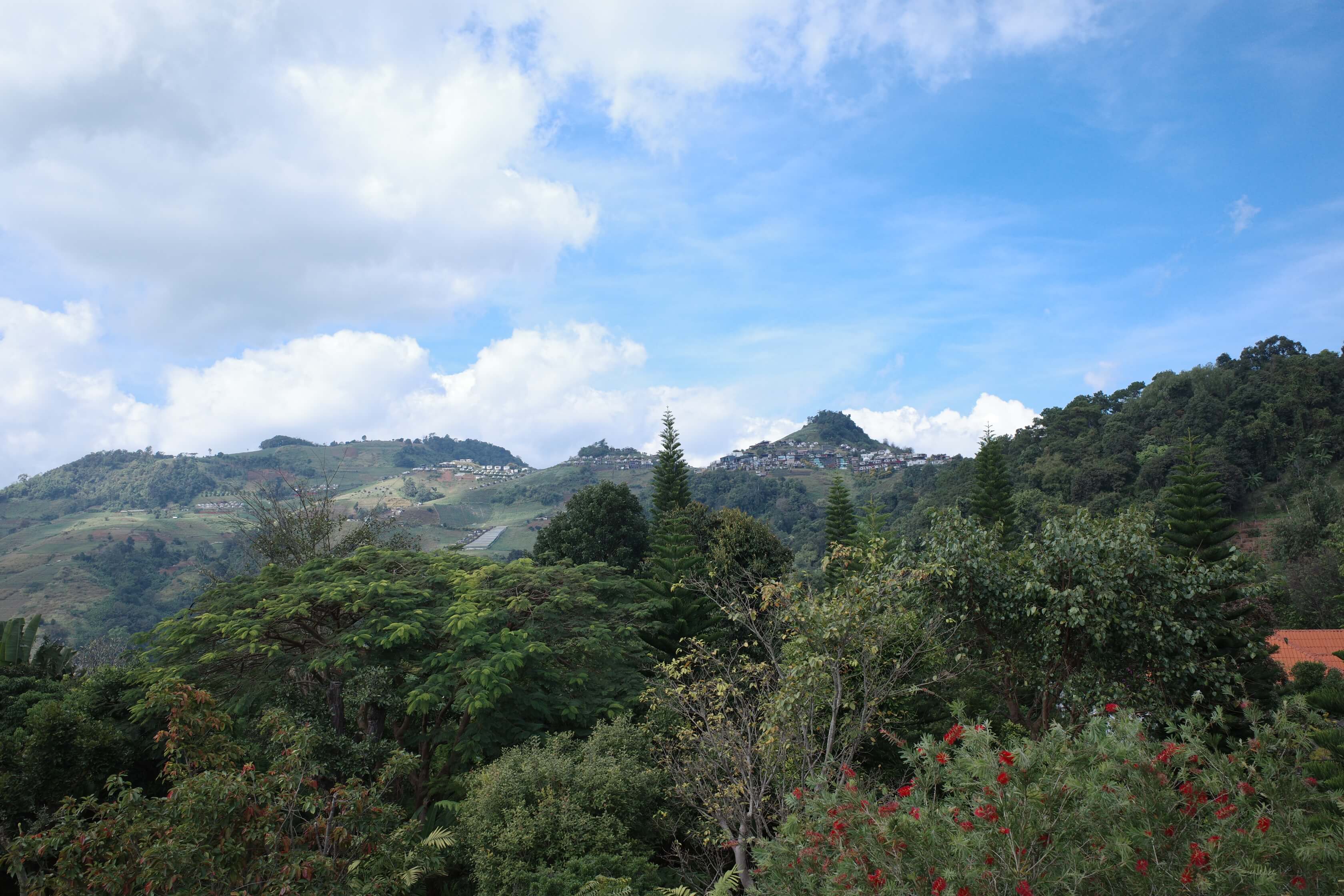 photo of a view near mon jam, chiang mai
