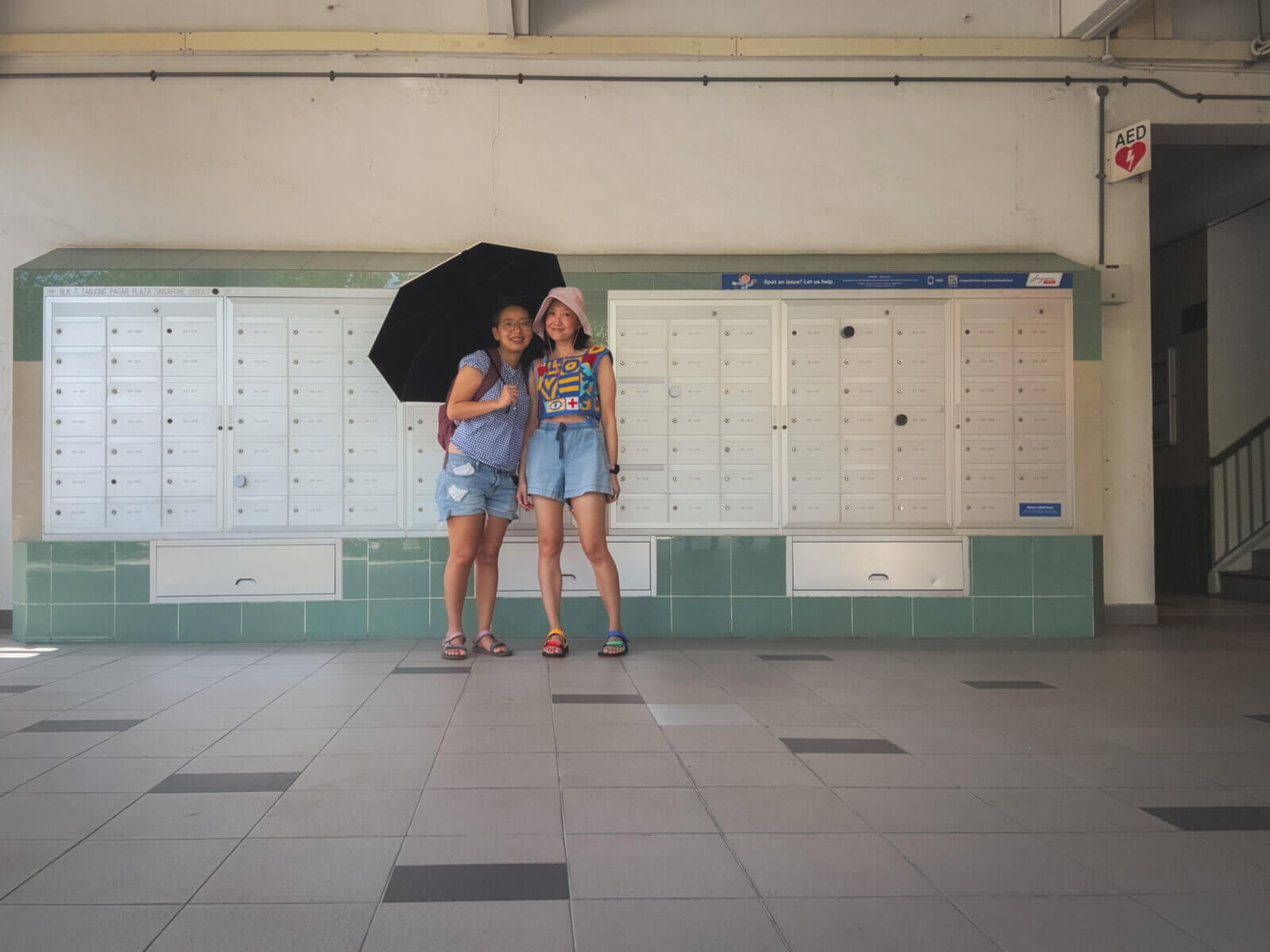 my partner and i on valentine's day